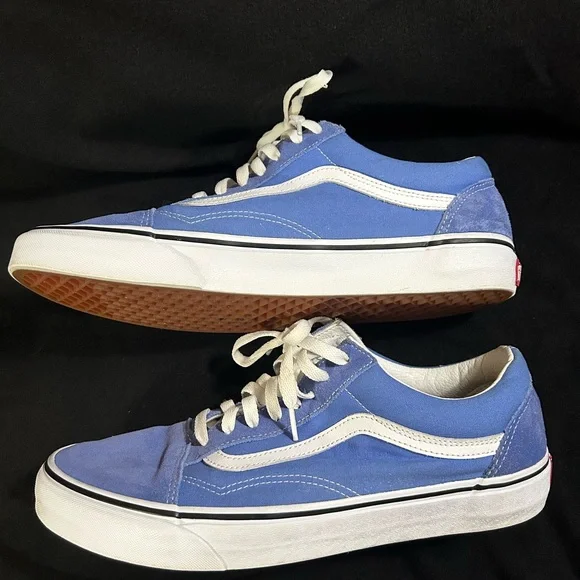 Vans Old School Sneaker Light Blue Size 12 Men's - Picture 6 of 10
